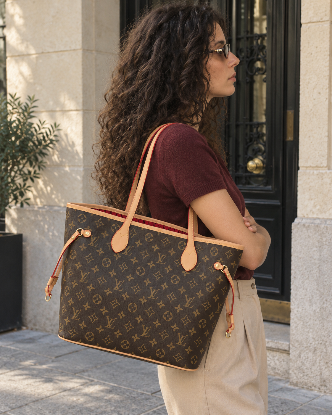 Leather Classic Tote Bag