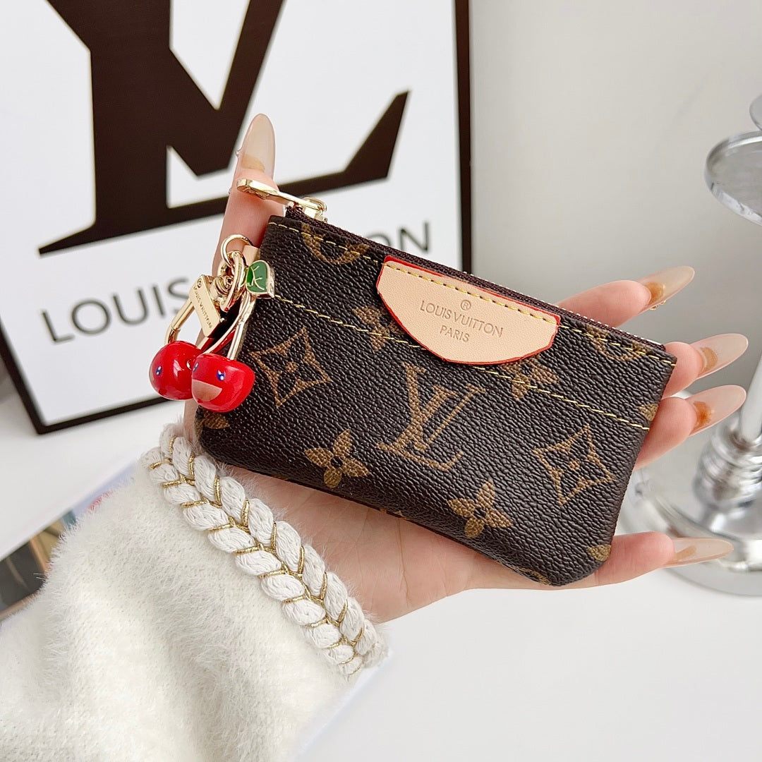 Cherry Charm Card Wallet