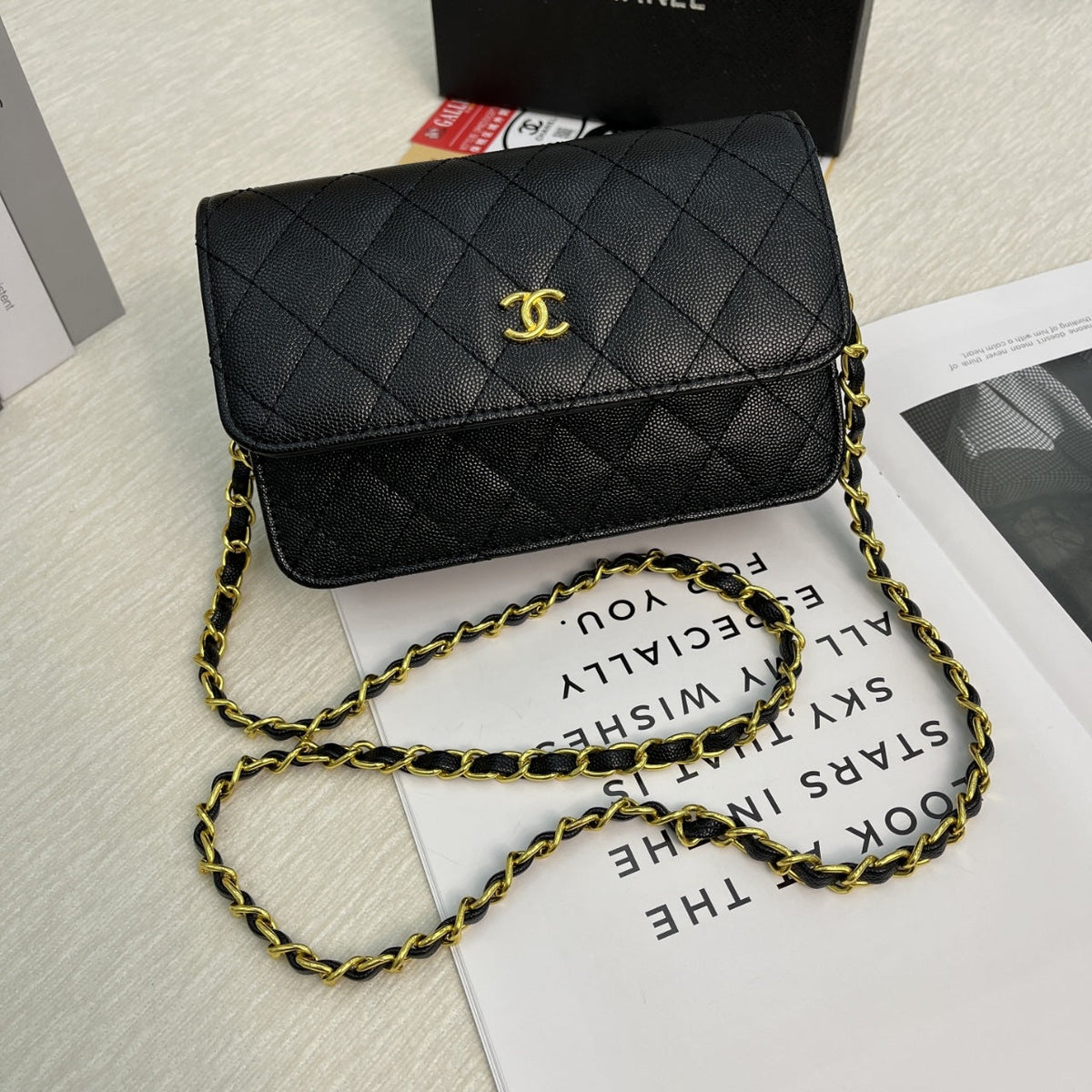 Luxury CC Shoulder Handbag