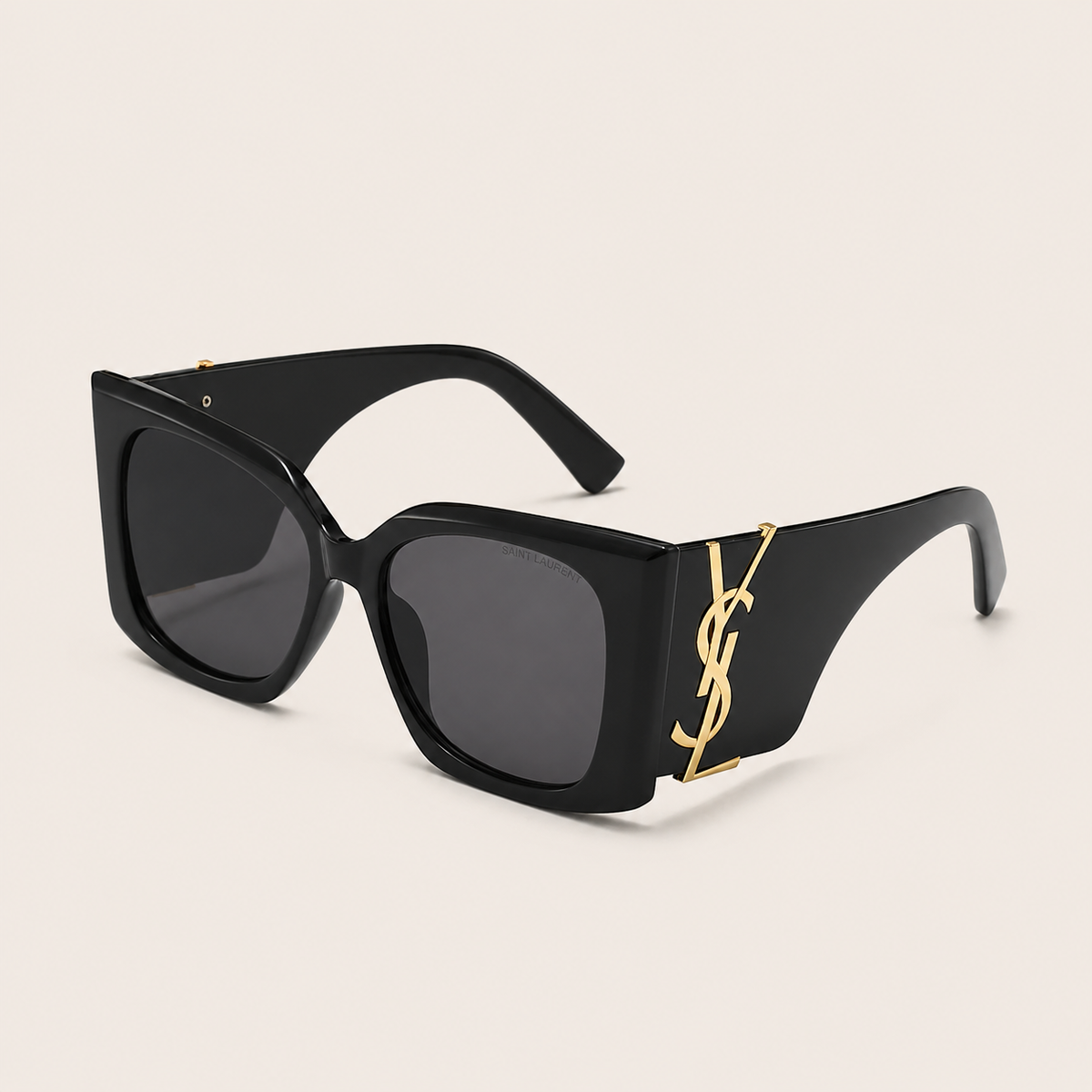 Chic Square YL Wide Temple Arms Sunglasses