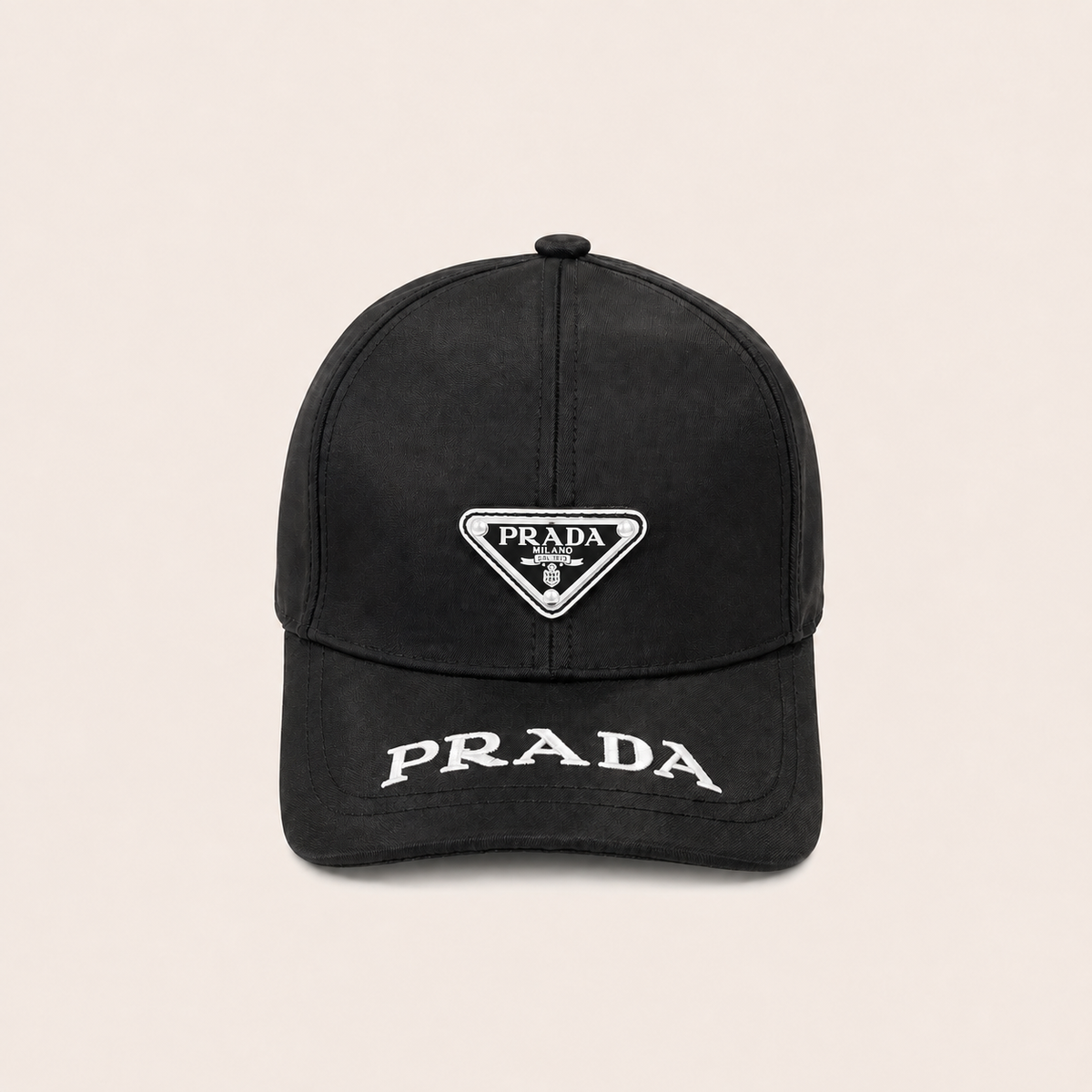 Black PR  Logo Baseball Hat