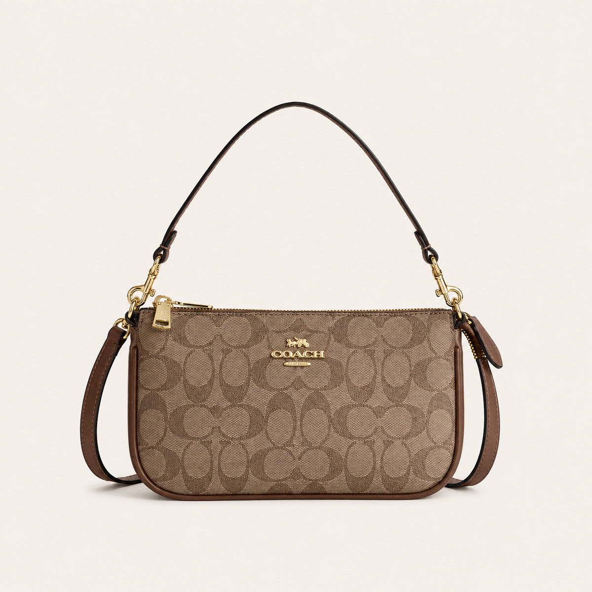 Leather CH Daily Shoulder Bag