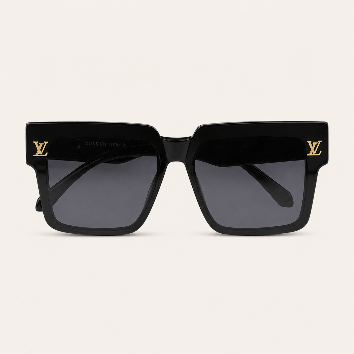 Chic Square Black Sunglasses