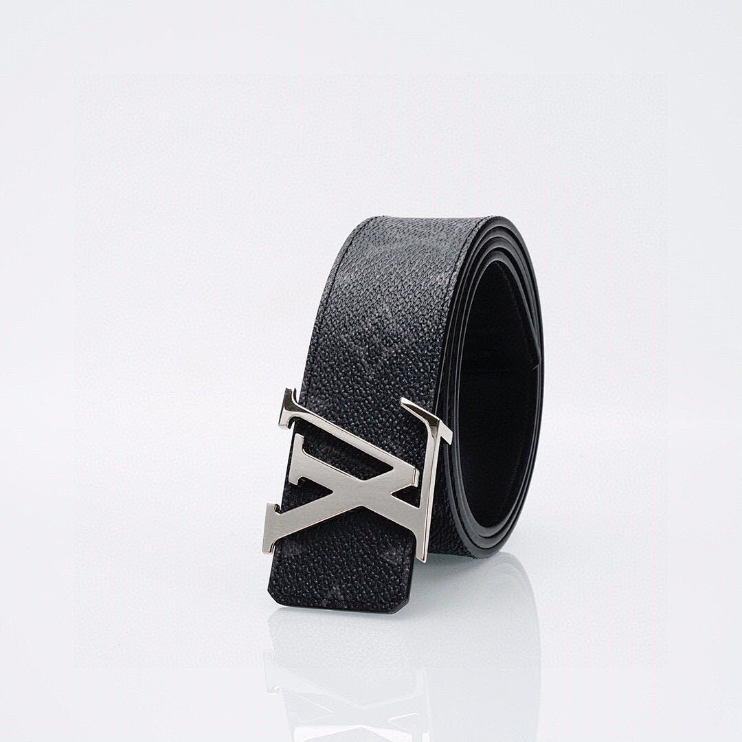 Black Luxe Buckle Belt