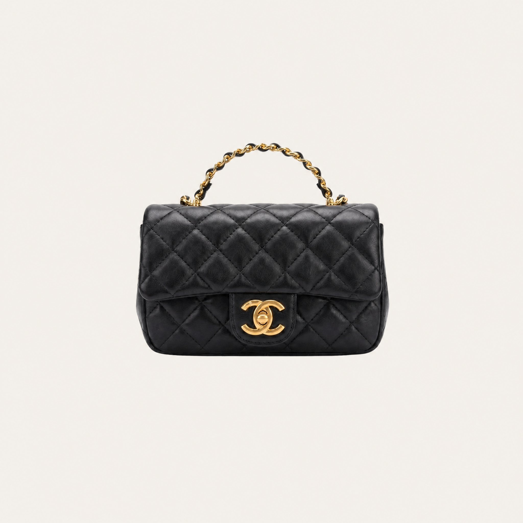 Luxury Black Flap Bag