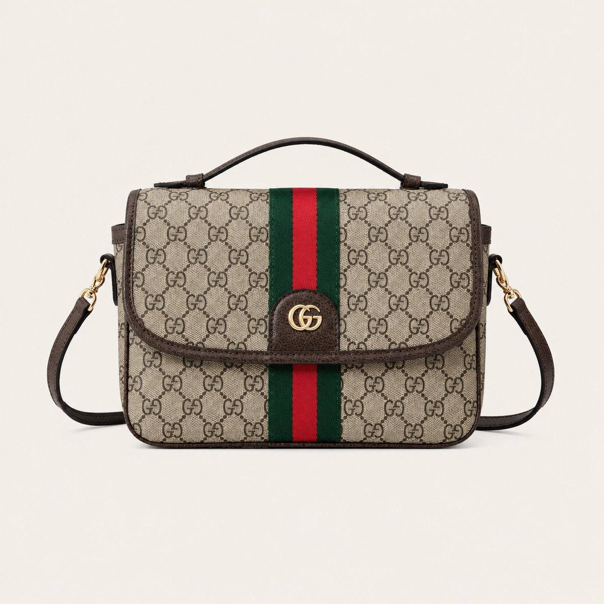 Leather GG  Shoulder Bag