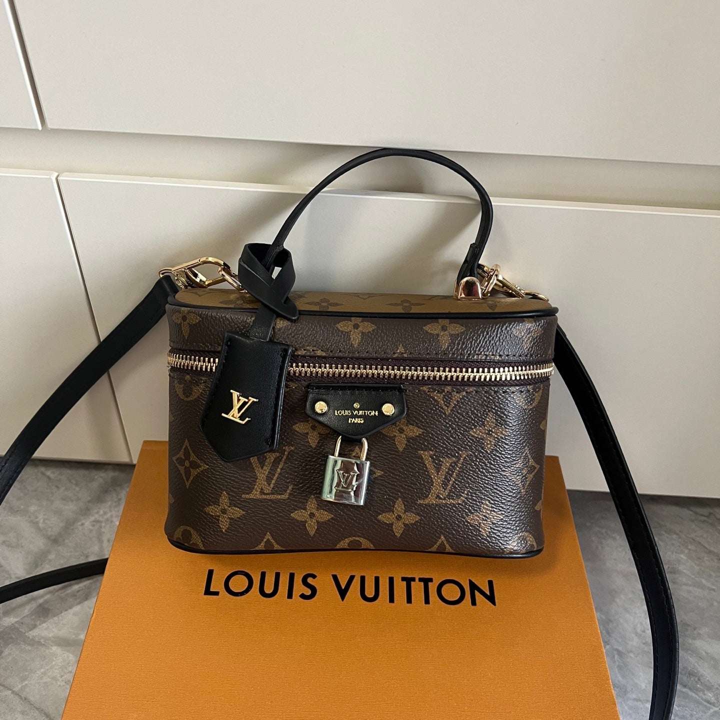 Classic Brown Box Handbag
