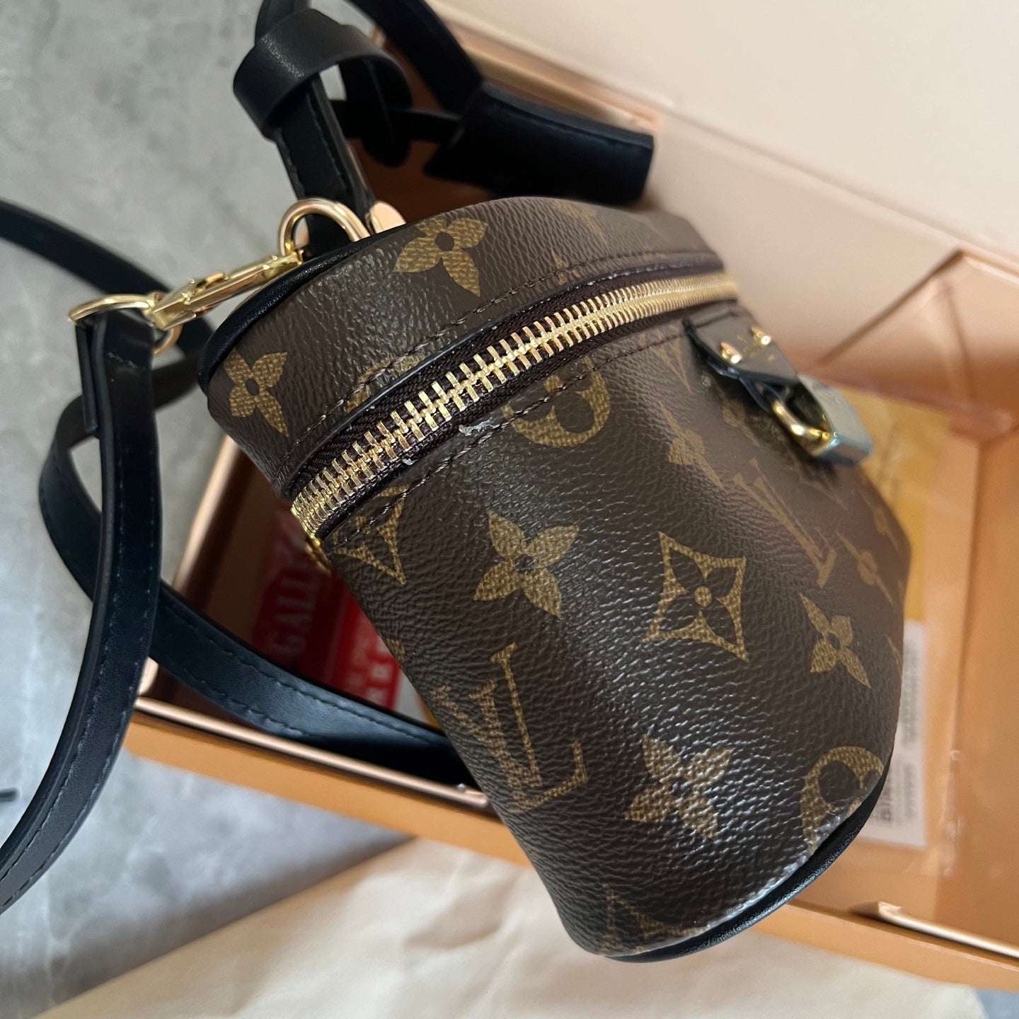 Classic Brown Box Handbag