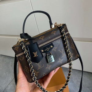 Classic Brown Box Handbag