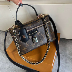 Classic Brown Box Handbag