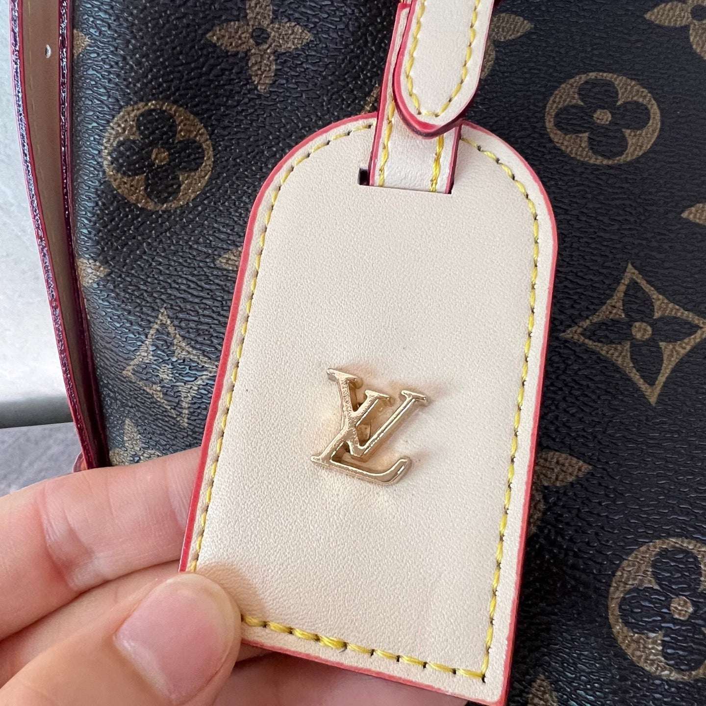 Monogram Ribbon Shoulder Bag