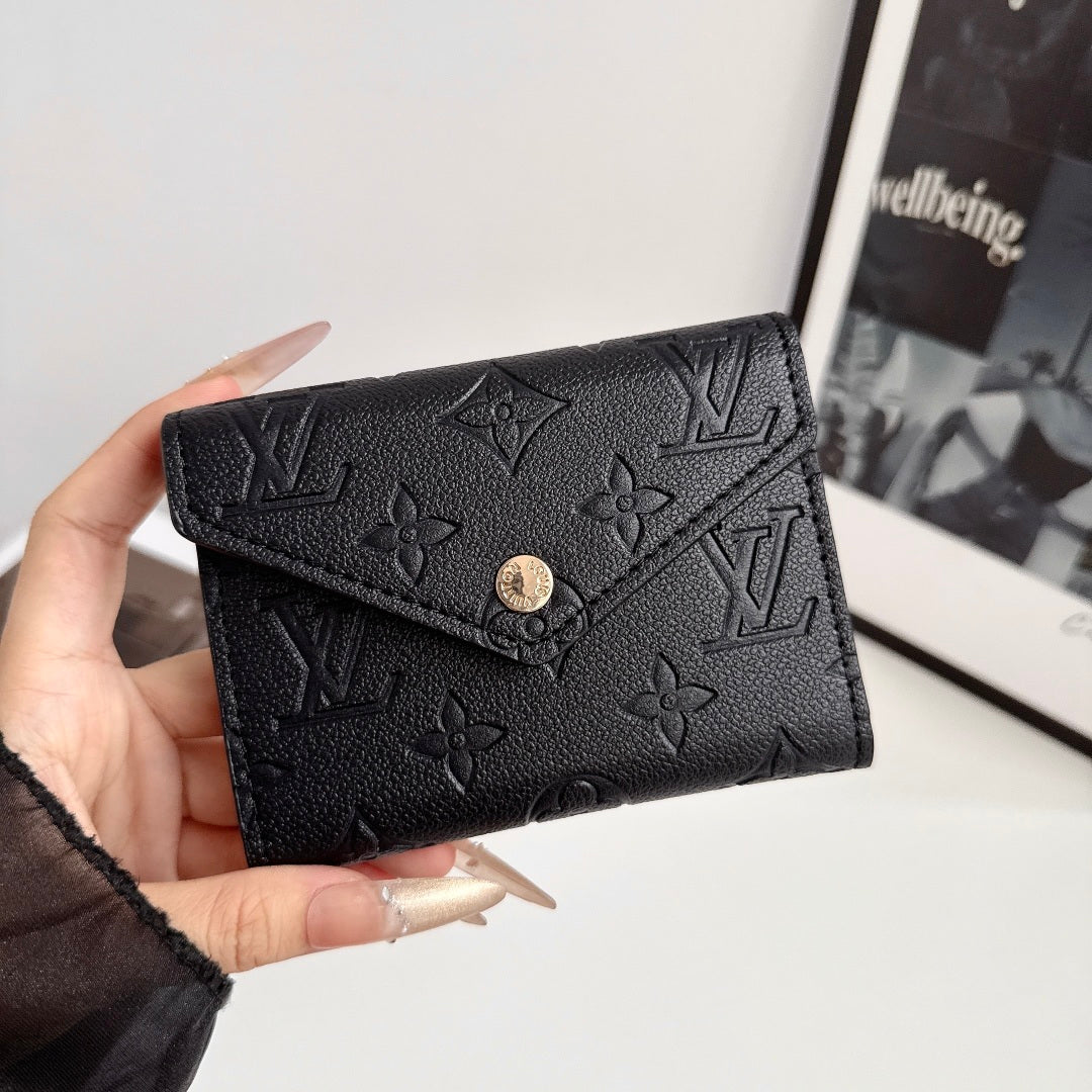 Elegant Black Card Wallet