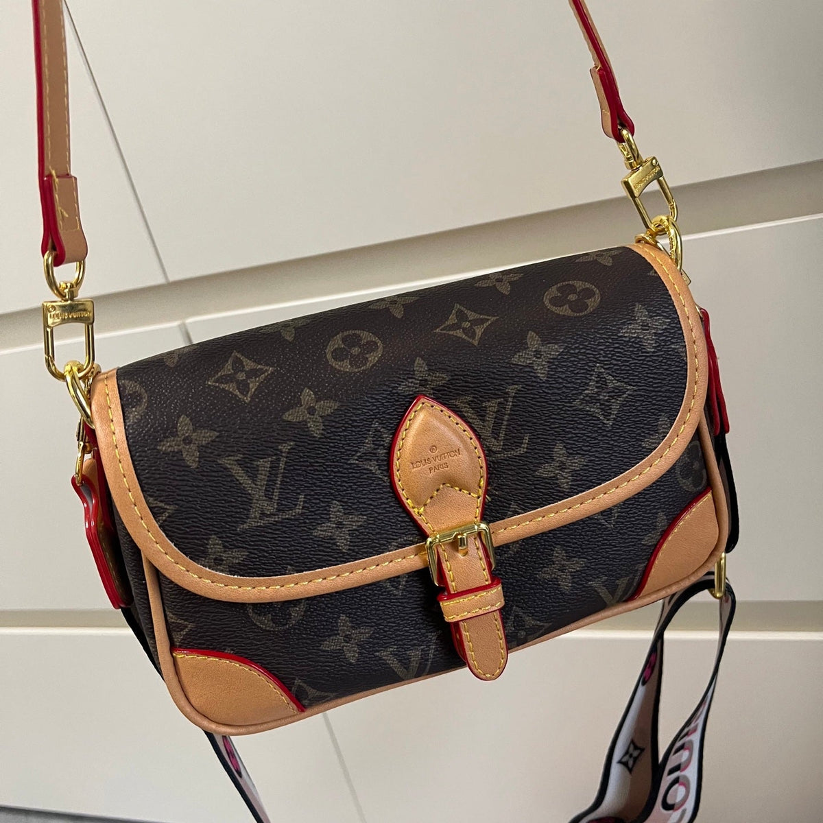 Vintage Monogram Flap Shoulder Bag